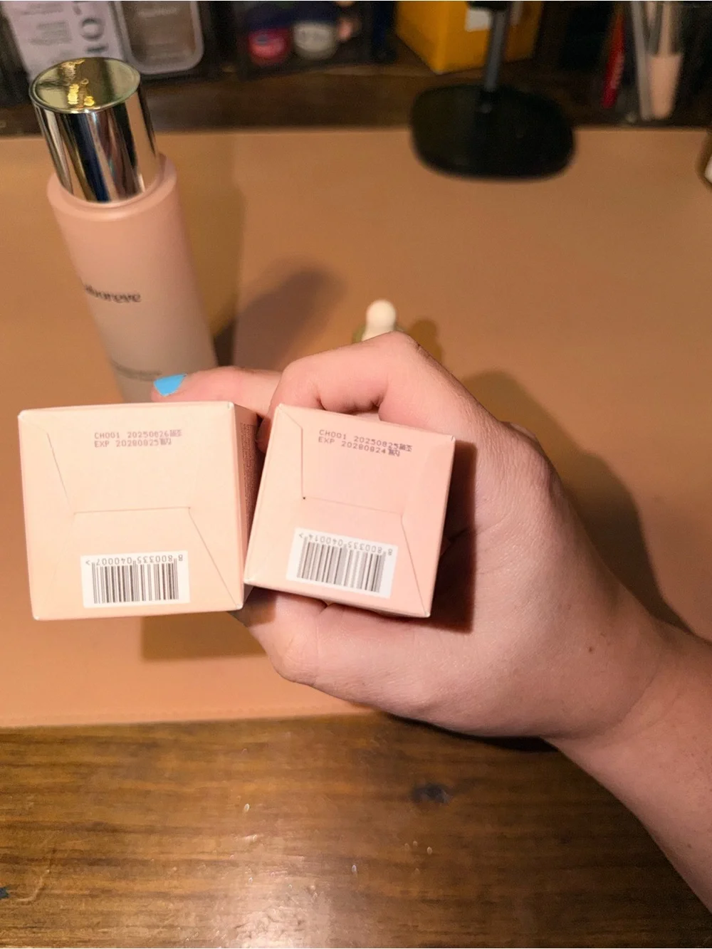 2 items: Laboreve PeachMicrobiome 78 PDRN Toner & Laboreve 84 EGF Serum